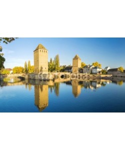 Alexi TAUZIN, Ponts Couverts à Strasbourg au coucher de soleil