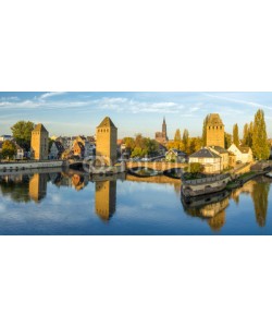 Alexi TAUZIN, Ponts Couverts à Strasbourg au coucher de soleil