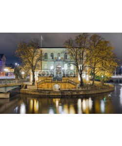 Blickfang, Strömsborg Burg Stockholm Nacht