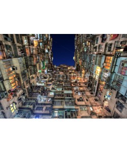 romanslavik.com, Old Colorful Apartments in Hong Kong