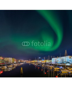 Blickfang, Nordlicht in Trondheim  Norwegen