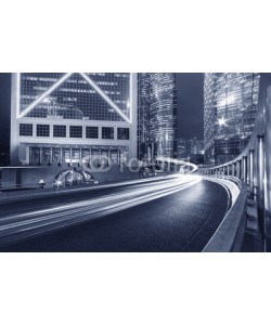 leeyiutung, Traffic in Hong Kong at night