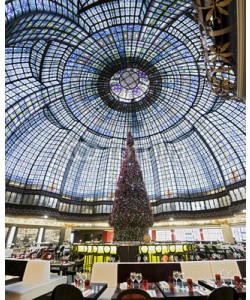 Blickfang, Jugendstilkuppel Magasins du Printemps Paris Innen