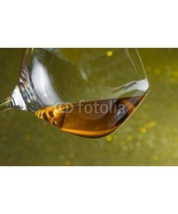 donfiore, snifter of brandy in elegant glass with space for text