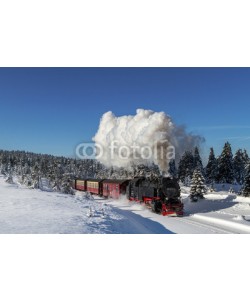 Christian Spiller, Brockenbahn der Harzer Schmalspurbahnen im Winter