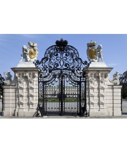 Blickfang, Eingangstor Schloss Belvedere Wien