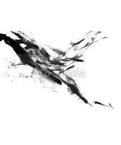 shooarts, Abstract ink paint vector background