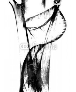 shooarts, Abstract ink paint vector background