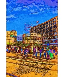 maxtor777, Berlin art design illustration