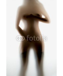 Кирилл Рыжов, Silhouette shot of sexy naked woman covering with hands