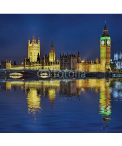 Blickfang, House of Parlaments  London beleuchtet