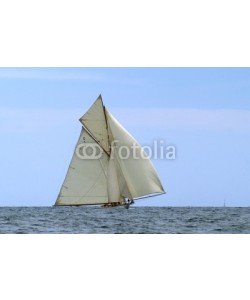 Donnerbold, klassische Yacht unter Vollzeug