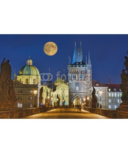 Blickfang, Karlsbrücke Prag beleuchtet