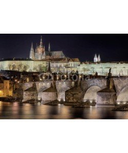 Blickfang, Karlsbrücke Prag beleuchtet