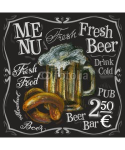 ~ Bitter ~, beer bar vector logo design template. alcoholic drink or menu