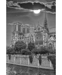 dade72, Wonderful sky on Notre Dame Cathedral, Paris