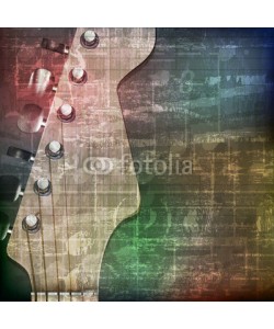 lembit, abstract grunge background with electric guitar