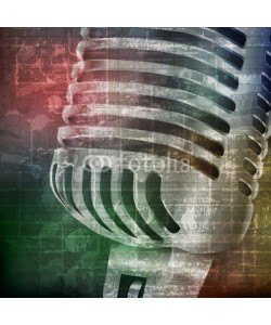 lembit, abstract grunge background with microphone