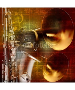 lembit, abstract grunge sound background with trumpets and saxophone