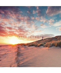 Jenny Sturm, Strand und Dünenlandschaft am Sylter Ellenbogen