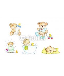 ciumac, Set of baby Teddy bears