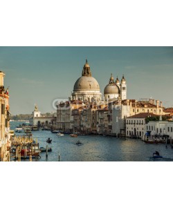 Iakov Kalinin, Basilica Santa Maria della Salute in sunset time, Venice, Italy