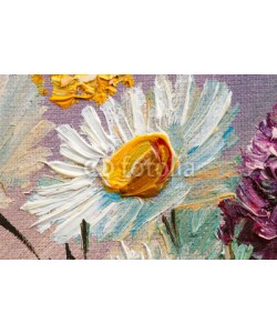 max5799, Abstract background. Oil painting - flowers