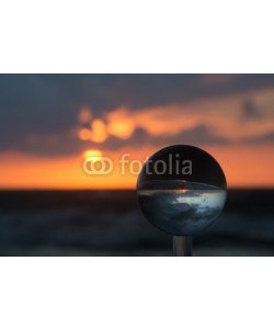 klauskreckler, Sonnenuntergang mit Kristallkugel