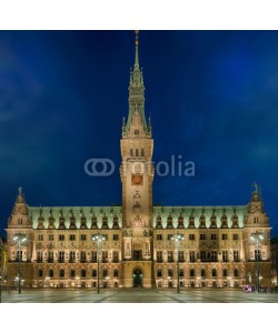 Blickfang, Hamburg Rathaus beleuchtet