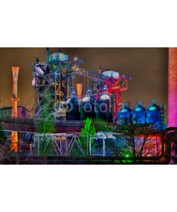Blickfang, Landschaftspark Duisburg Nacht