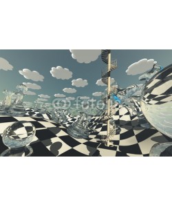 rolffimages, Surreal Chess board Landscape