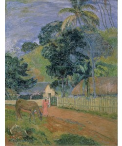 Paul Gauguin, Landscape, 1899 (oil on canvas)