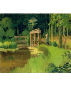 Edouard Manet, In a Park (oil on canvas)