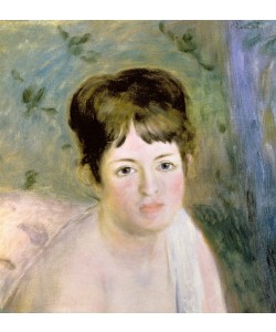 Pierre-Auguste Renoir, Woman's Head, c.1876 (oil on canvas)