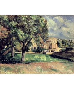 Paul Cézanne, Trees in a Park, Jas de Bouffan, 1885-87 (oil on canvas)