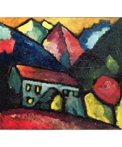 Alexej von Jawlensky, A House in the Mountains, c.1912 (oil on canvas)