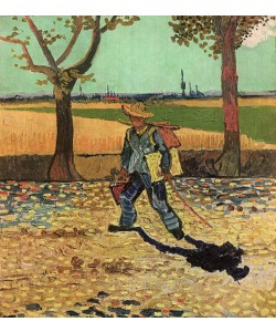 Vincent van Gogh, Man with Backpack, 1888 (oil on canvas)