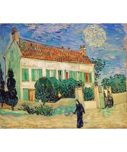 Vincent van Gogh, White House at Night, 1890 (oil on canvas)