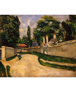 Paul Cézanne, Houses Along a Road, c.1881 (oil on canvas)