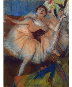 Edgar Degas, Seated Dancer, 1879-80 (pastel on cardboard)