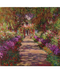 Claude Monet, A Pathway in Monet's Garden, Giverny, 1902 (oil on canvas)