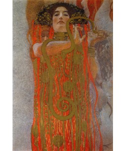 Gustav Klimt, Hygieia, 1900-7 (detail from Medicine)