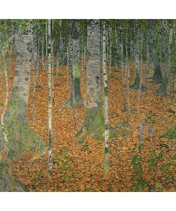 Gustav Klimt, The Birch Wood, 1903 (oil on canvas)