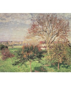 Camille Pissarro, Autumn morning at Eragny, 1897 (oil on canvas)