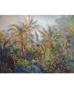 Claude Monet, Garden in Bordighera, Impression of Morning, 1884 (oil on canvas)