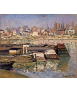 Claude Monet, Seine at Asnieres, 1873 (oil on canvas)