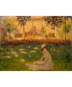 Claude Monet, Woman in a Garden, 1876 (oil on canvas)
