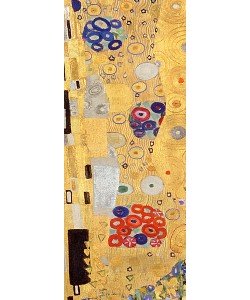 Gustav Klimt, The Kiss, 1907-08 (oil on canvas) (detail of 601)