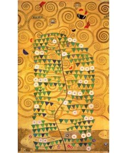 Gustav Klimt, Tree of Life (Stoclet Frieze) c.1905-09 (tempera, w/c)
