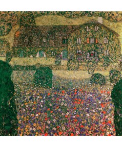 Gustav Klimt, Country House by the Attersee, c.1914 (oil on canvas)